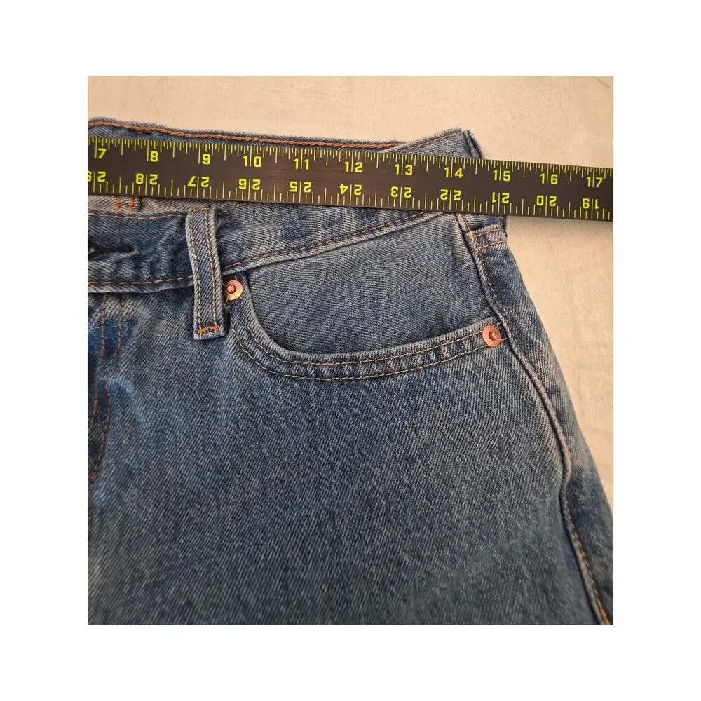 Levi's 405 Denim Standard Jean Shorts SZ 30 Classic 100% Cotton - Picture 6 of 8